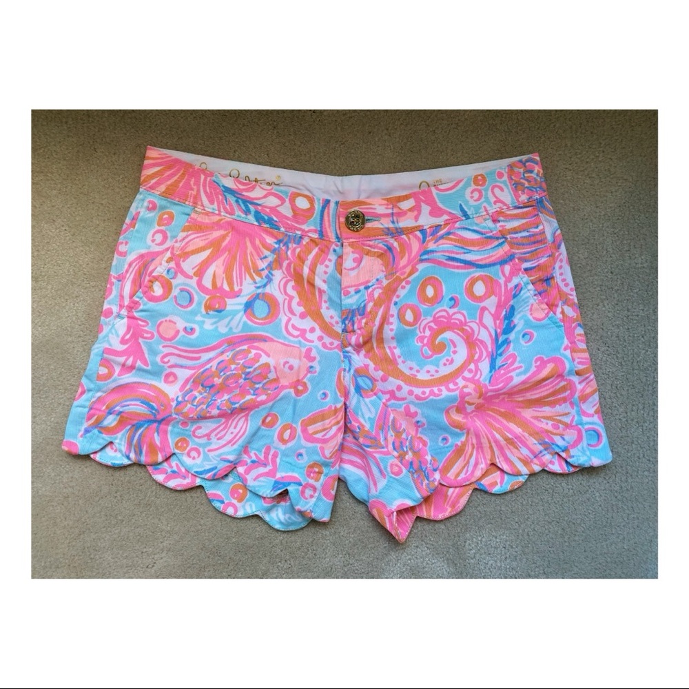 Lilly Pulitzer buttercup shorts